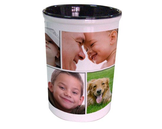 collage di immagini per il tuo portapenne personalizzato