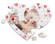 Puzzle cuore A4 Sweet teddy bear