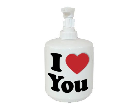 Dispenser sapone Love you