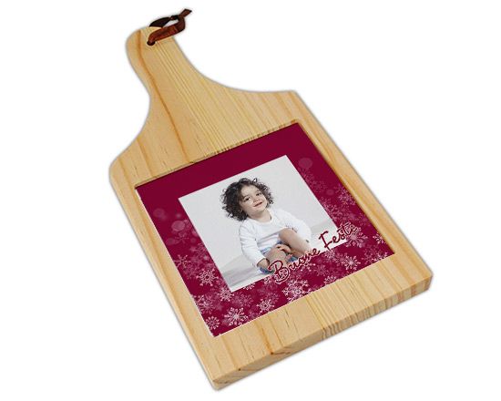 Tagliere in legno Buone feste