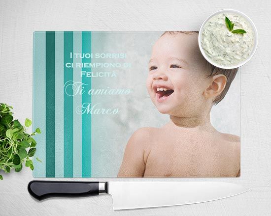 Personalizza un tagliere con foto
