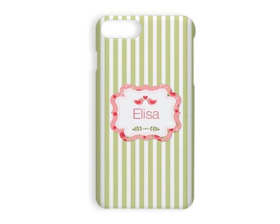 Stampa Cover iPhone 7 Plus 3D Shabby green