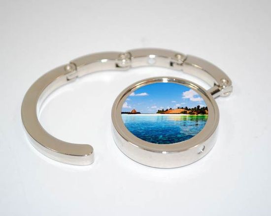 realizza e regala un poggiaborse personalizzato stampato in alta definizione