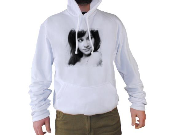 Felpa personalizzata con foto testi stampata