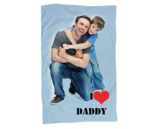 Coperta personalizzata con le tue foto con orientamento verticale