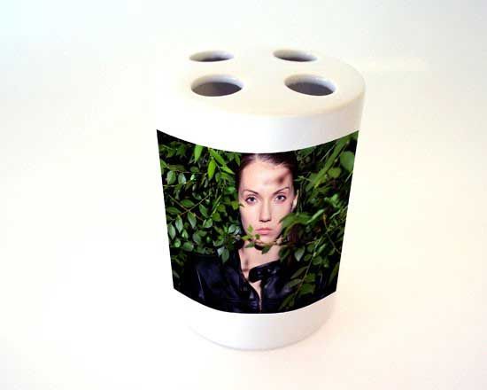 Portaspazzolino da personalizzare con immagini, grafiche e frasi