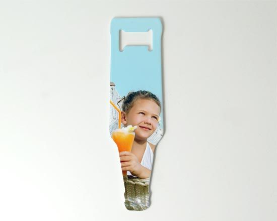 Apri bottiglia personalizzato con foto di bambina
