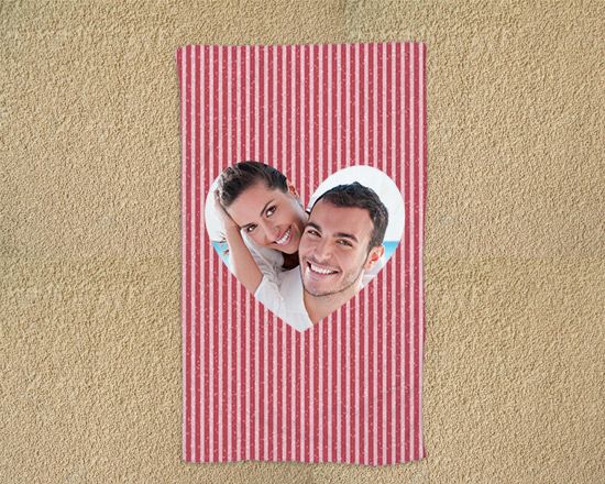 Telo mare 90x150 Red strips