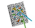 Quaderno Copertina da Colorare Big flowers