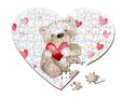 Puzzle cuore A3 Sweet teddy bear