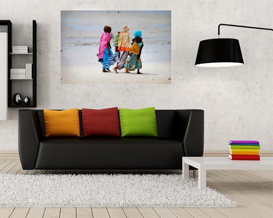 Stampa foto su poster in bianco e nero