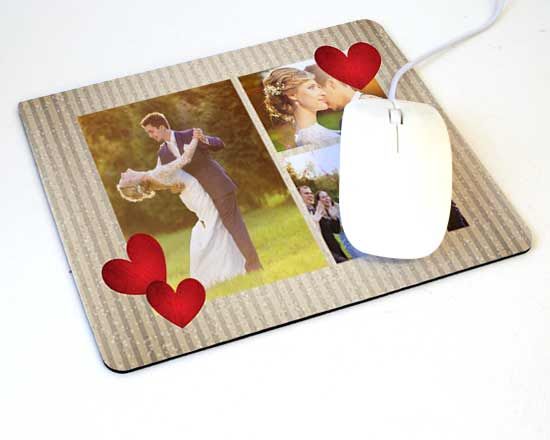 Mousepad rettangolare collage