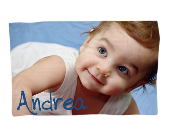coperta personalizzata con foto bambini