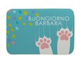 Tappeto scendiletto con grafica con zampette