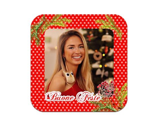 Calamite magnetiche Bacche Natalizie Pack da 6