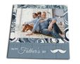 Puzzle legno quadrato Blue father
