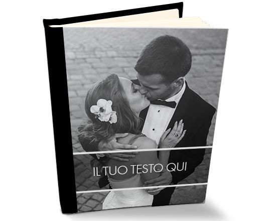 Album fantasy personalizzato per matrimonio