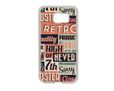 Cover in silicone Samsung S6 con scritte