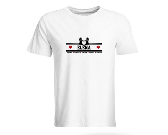 T-shirt unisex con grafica personalizzata