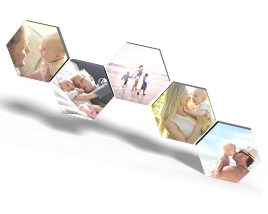 5 alveoli in kapafix con le tue foto