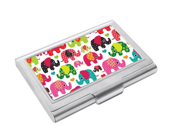 Elefantini colorati per il tuo portabigliettini