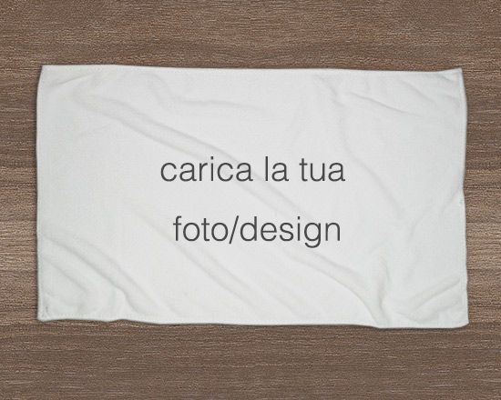 crea asciugamano ospite personalizzato