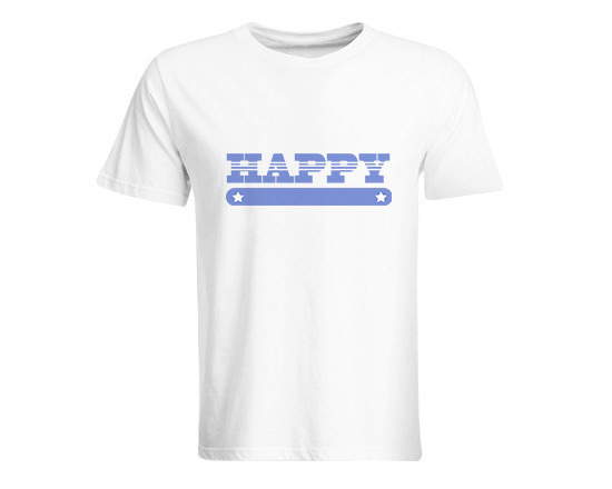 t-shirt manica corta in stile collegiale