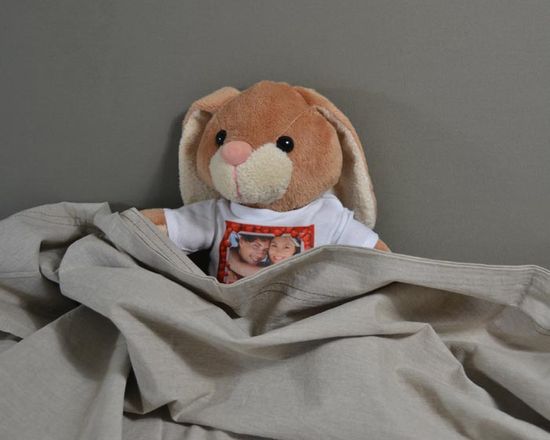 Peluche con t-shirt stampata