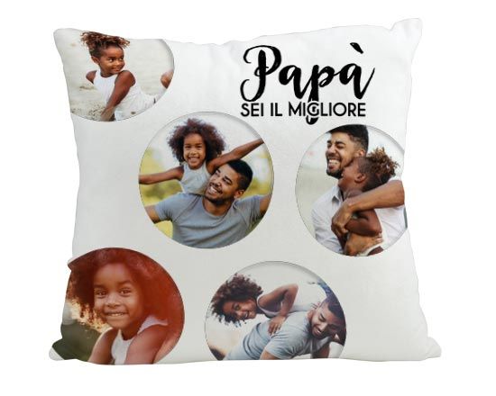 Cuscino in Ciniglia Miglior Papà
