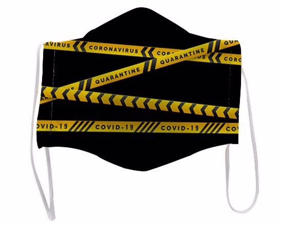 Mascherina viso Quarantena