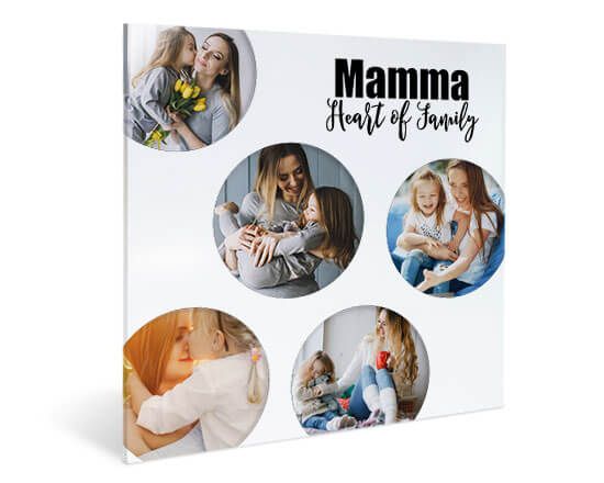 Stampa su plexiglass Heart of Family