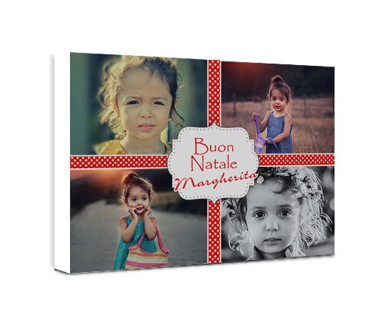 Collage di foto su tela 4 stars