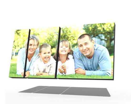 Tre pannelli in kapafix da personalizzare