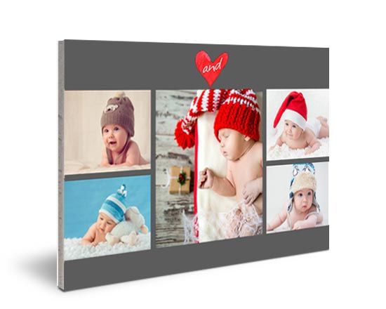 Pannello kapafix Dark collage