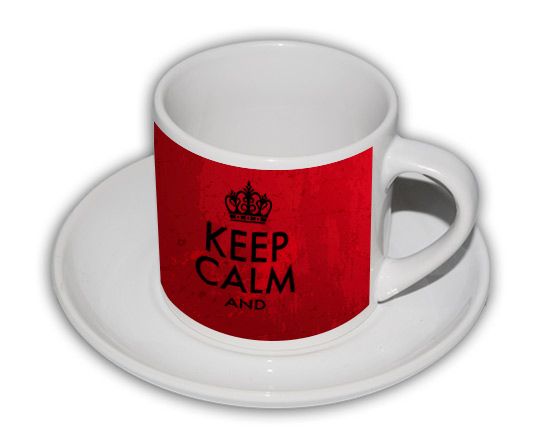 Tazza Keep Calm per i tuoi caffè in relax