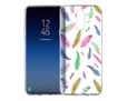 Cover trasparente Galaxy S9 Plus Piume