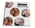 Puzzle legno quadrato Heart of family