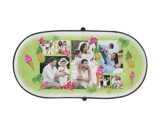 Parasole per Auto Grande con grafica collage per bambini