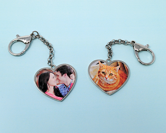 crea ciondolo per borsa con le tue foto