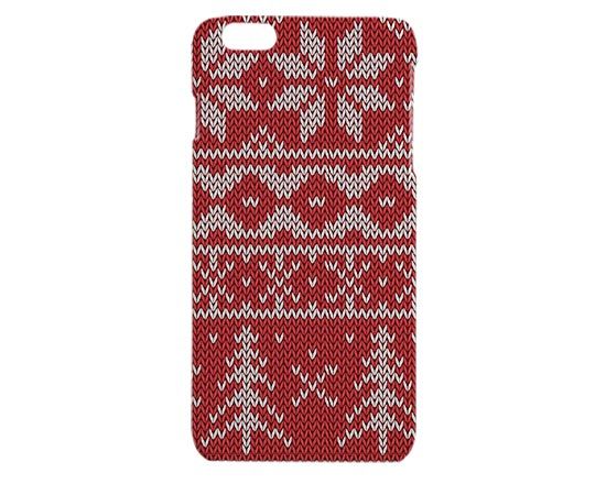 Grafica natalizia su cover per iPhone 6 plus