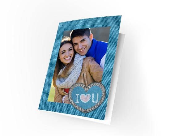 Cards di San Valentino con grafica stilizzata