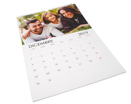 calendario A3 multipagina con casellario