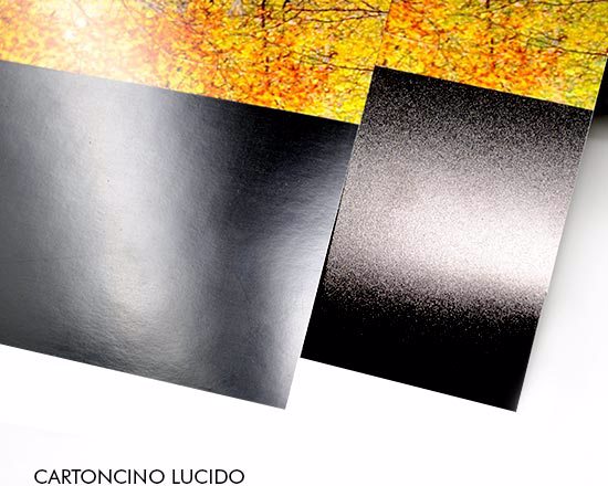 calendario in carta fotografica o cartoncino lucido