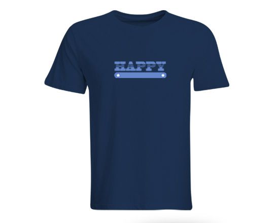 t-shirt manica corta in stile collegiale