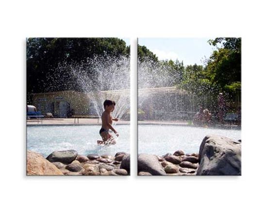 Tela in pannelli con stampa fotografica