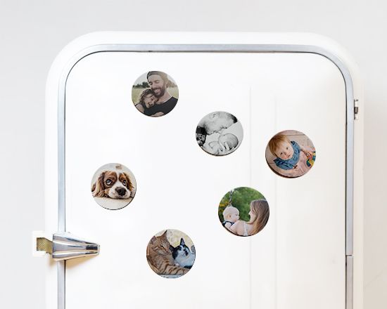 calamite flessibili da frigo rotonde