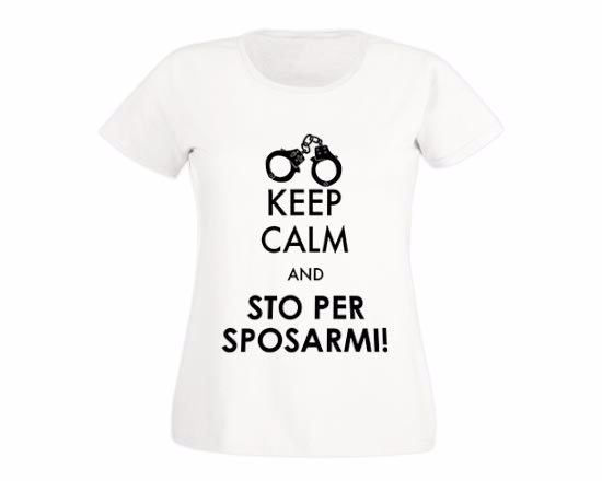 La grafica Keep calm per la tua maglia divertente