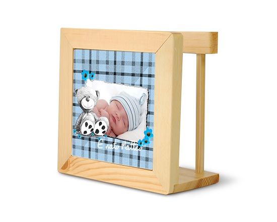 Orsetto celeste su portatovaglioli