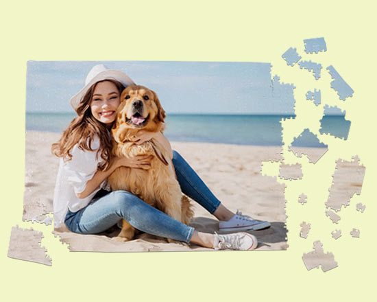 puzzle personalizzato con foto in formato maxi