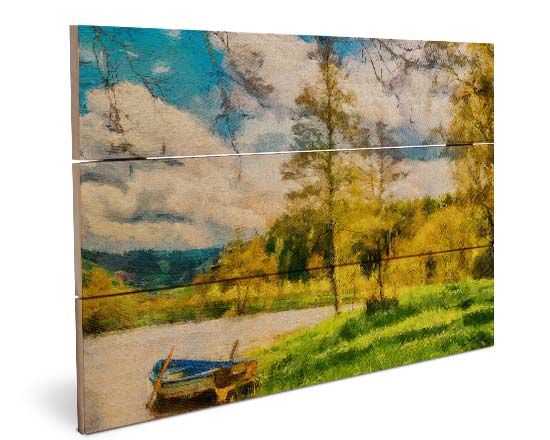 Stampa su listelli in legno 24x36 cm